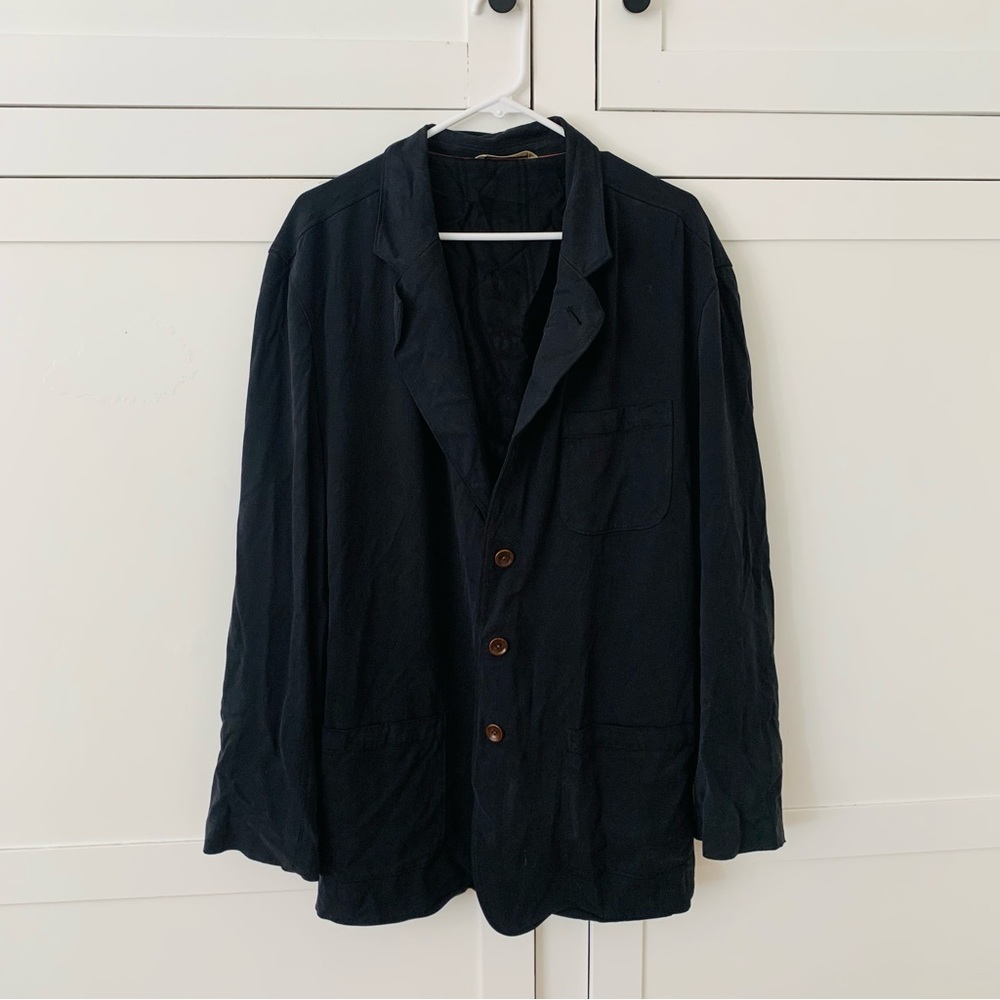 Men’s Tommy Bahama Silk Navy Blue Blazer Size XL